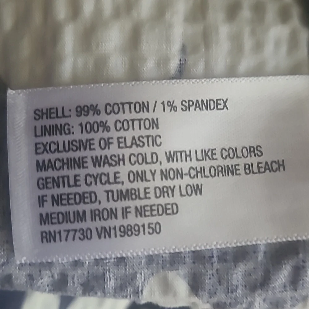 A New Day Dress Blue and White Sundress Maxi Size XS - Picture 6 of 6